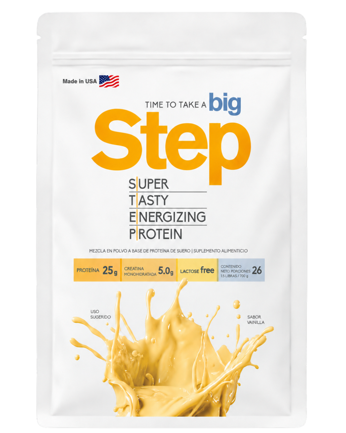 Proteína con Creatina Step — Vainilla